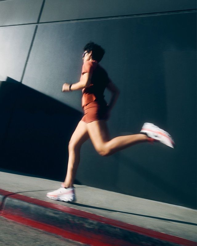 Instagram post by @justinconte for BlocLA. Caption reads: • Movement for @on 🔋🌱

Guiding and supporting....