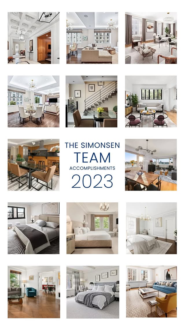 Instagram post by @lisarsimonsen for Douglas Elliman. Caption reads: [...] & hard work pays off! 🔑 Thank you....