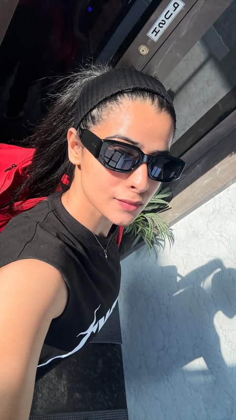 Instagram post by @fitwithdiksha__ for MuscleBlaze. Caption reads: @muscleblaze has recently launched its new....