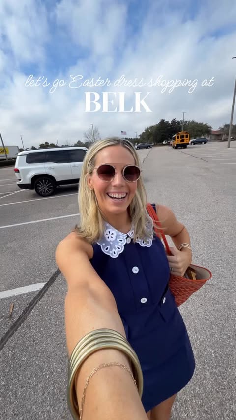 Instagram post by @bobbiwiththeeye for Belk. Caption reads: If you’ve never shopped at @belk before, this may....
