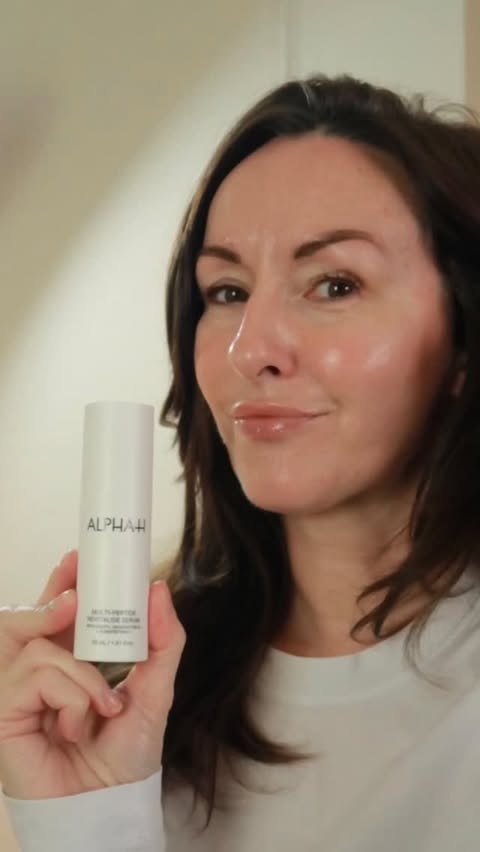 Instagram post by @thebeautyrecluse for ALPHA-H. Caption reads: [...] and you will see results! The new....
