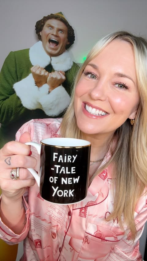 Instagram post by @cherwebbmakeup for Space NK. Caption reads: A festive Sunday Live with a special appearance....