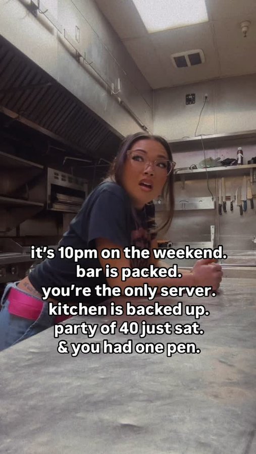 Instagram post by @yumi_doll for Jeans Warehouse Hawaii. Caption reads: [...] pants that hold my ONE pen by....