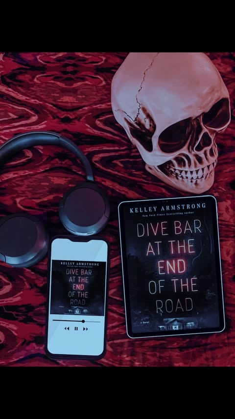 Instagram post by @_spooky.bookworm for Macmillan Audio. Caption reads: Huge thanks to @macmillan.audio for this #gifted....