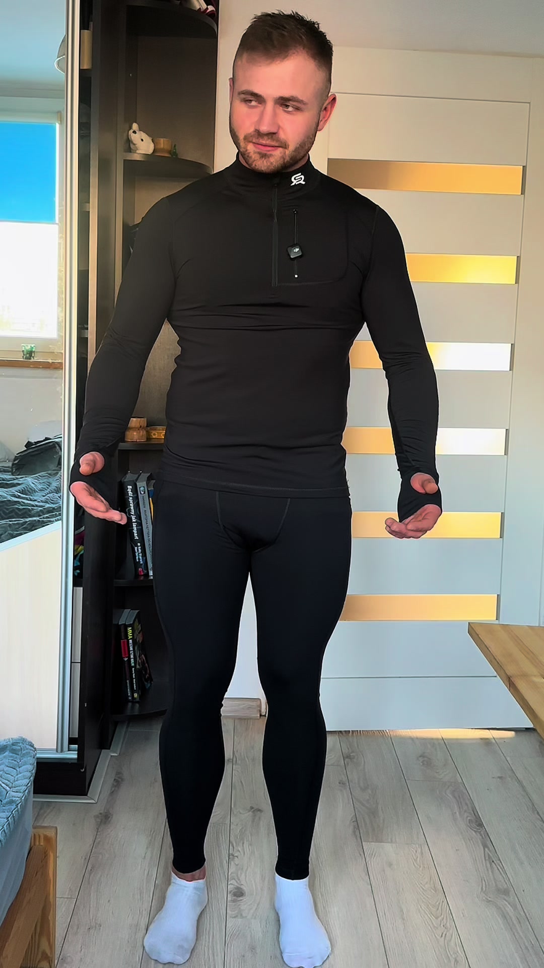 TikTok post by @kemotkl for Rough Radical. Caption reads: Współpraca Rough Radical (reklama) - kod rabatowy:....