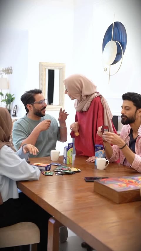 Instagram post by @saher.i.mansoor for McVitie's. Caption reads: [...] time just got deliciously elevated with....
