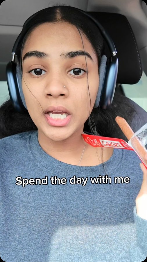 Instagram post by @sh33natay for Chomps. Caption reads: [...] grab a bite with my favorite @chomps by my....