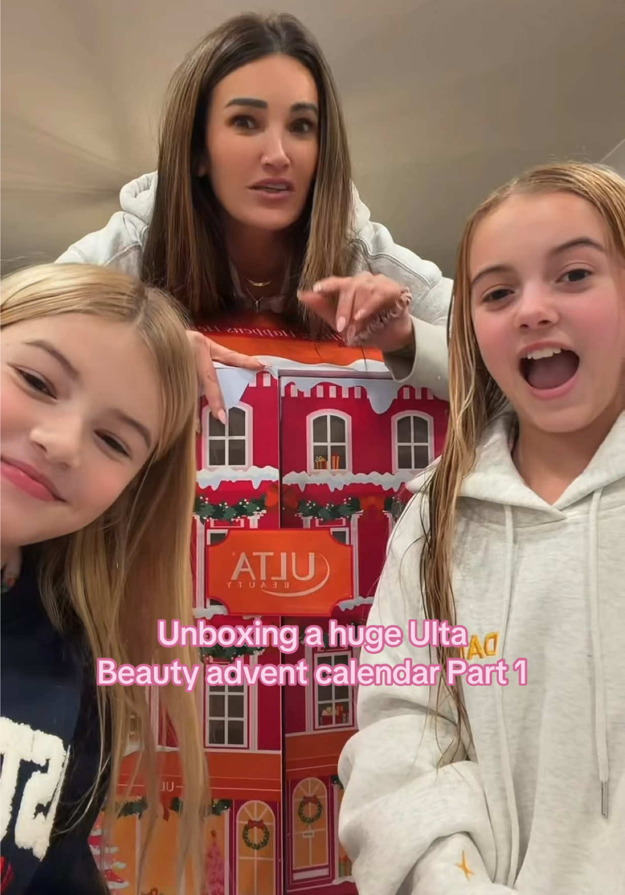 TikTok post by @nishanoelleandfam for Cécred. Caption reads: [...] Tilbury @Too Faced @Tatcha US @CÉCRED....