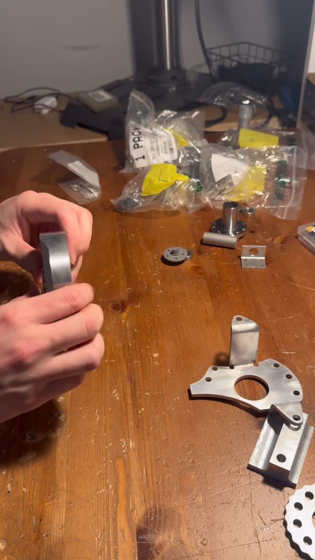 Instagram post by @midwest.moto.co for PCBWay. Caption reads: Doing some assembly!!! Super stoked to see how it....