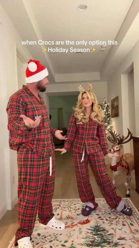 Instagram post by @southernwestsunshine for Crocs. Caption reads: Holiday Season is upon us and our @crocs shoes are....