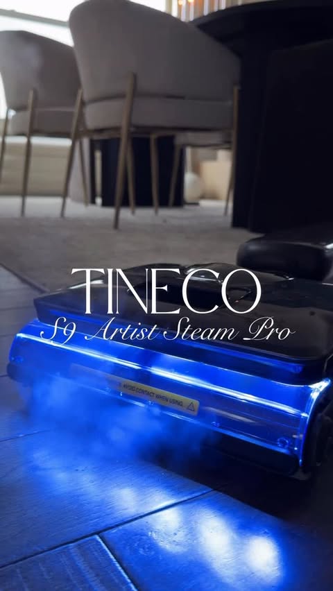 Instagram post by @emm_interiors for Tineco. Caption reads: Comment “Link45” for links sent directly to you....