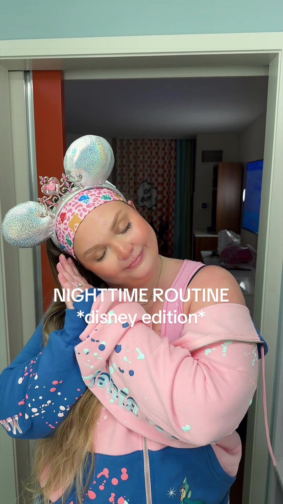TikTok post by @emilyglitterss for Rhode. Caption reads: [...] @Neutrogena @Juliette has a gun @RHODE....