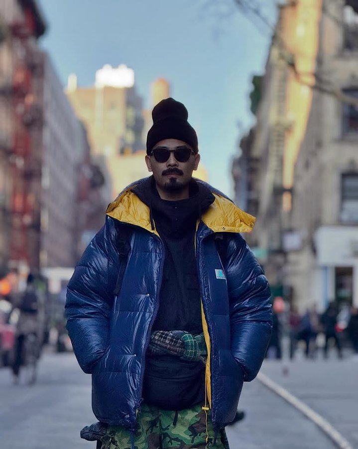 Instagram post by @yanai.jun1 for Danner. Caption reads: [...] #beamsplus #palaceskateboards #palace....