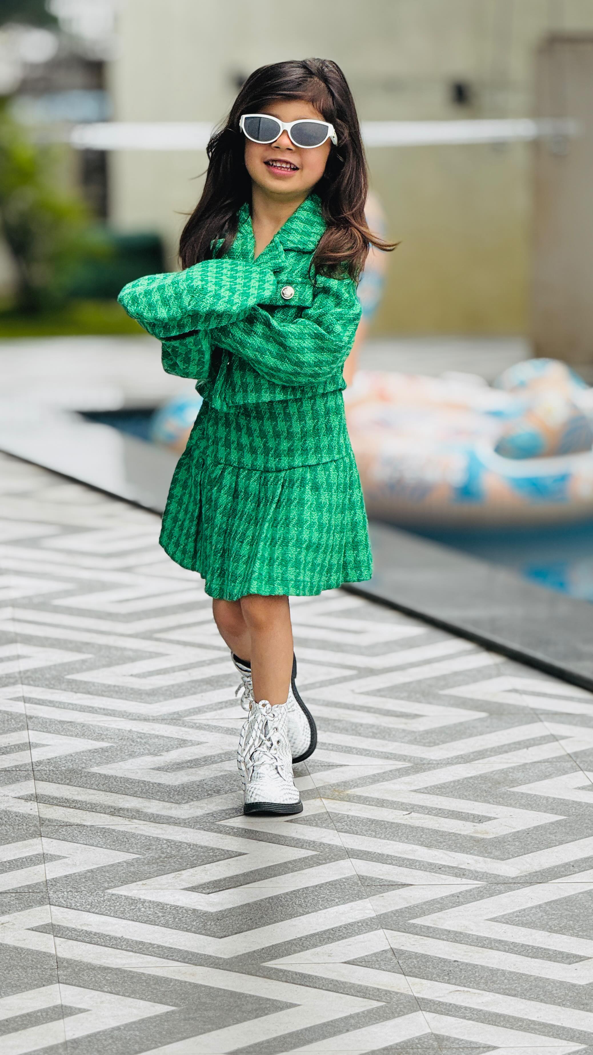 Instagram post by @dv_cute_angel_7 for Hopscotch. Caption reads: These look from @hopscotch.in have been whisked to....