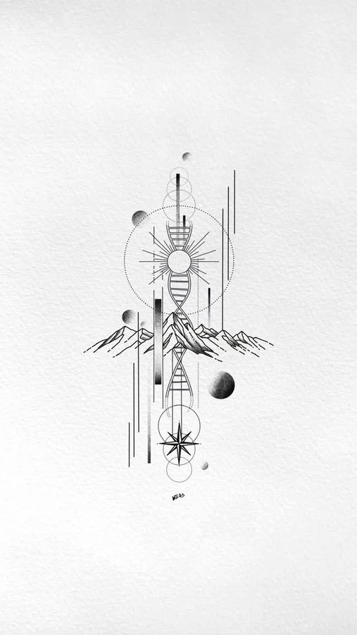 Instagram post by @werdgra for Inkbox. Caption reads: All these designs are available on @inkbox as....