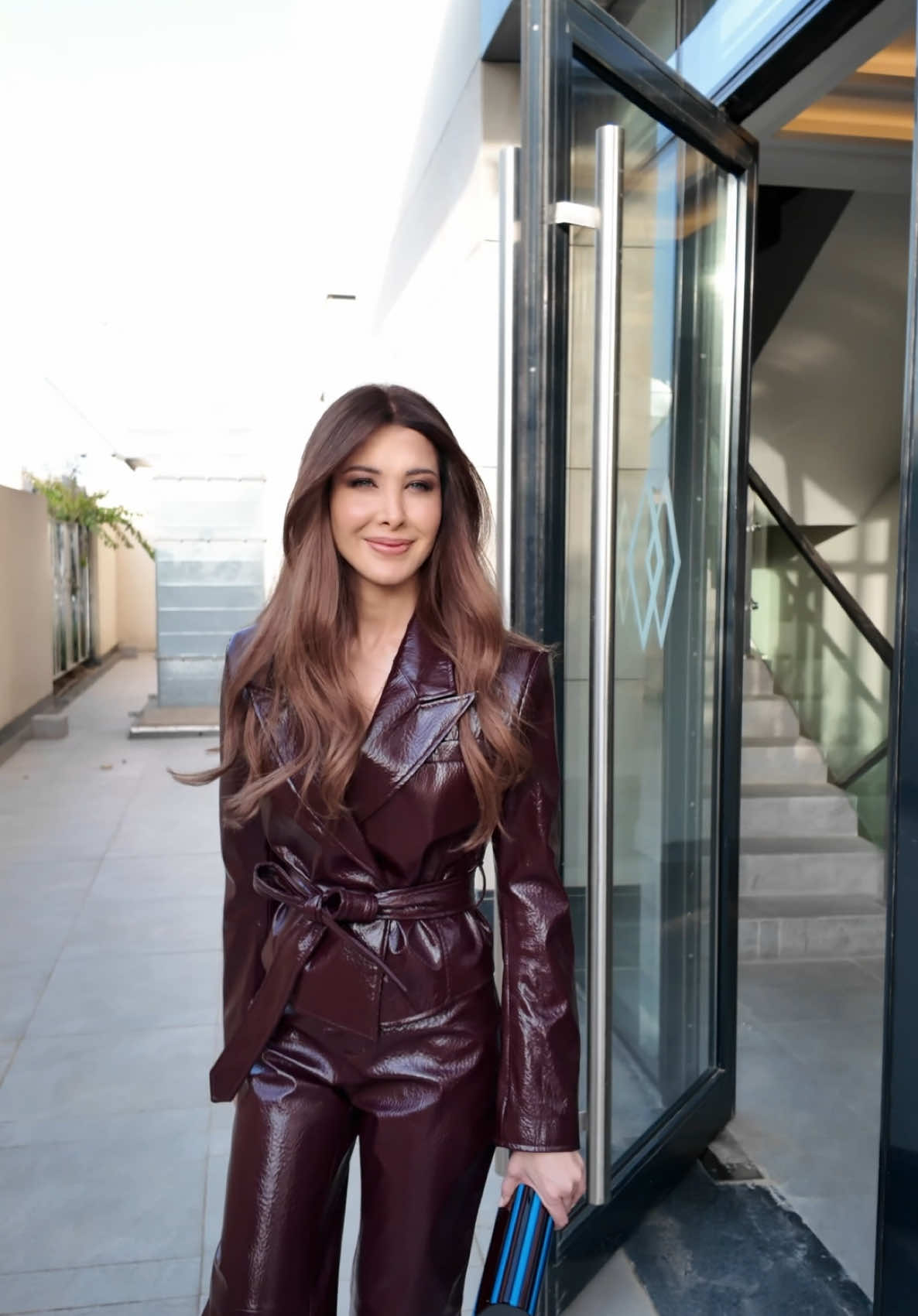 TikTok post by @nancyajram for Tiffany & Co.. Caption reads: Tiffany kind of night ✨ @Tiffany&Co. #نانسي_عجرم....