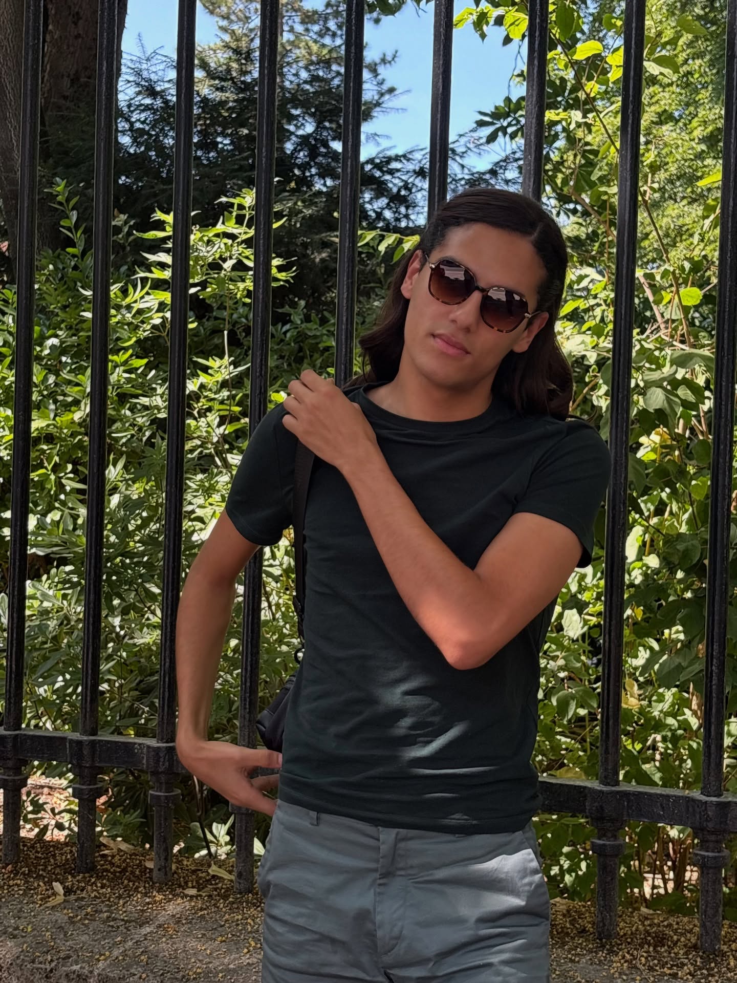 Instagram post by @enzo_wtm for Le Petit Lunetier. Caption reads: spotted in Paris with my @lepetitlunetier glasses....