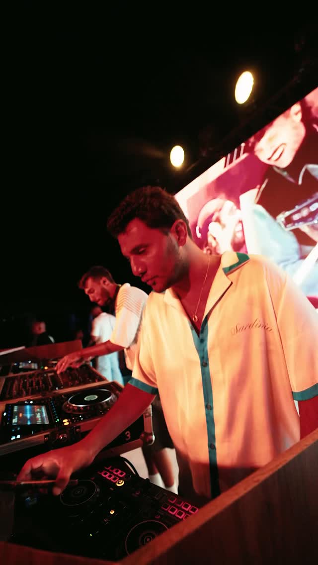 Instagram post by @thesmokerybeach for Orange. Caption reads: Still buzzing from the amazing beats of @discomisr....