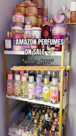 Instagram post by @yummiee for By Rosie Jane. Caption reads: so many deals on my favorite perfumes!! 💸🙌🏽....
