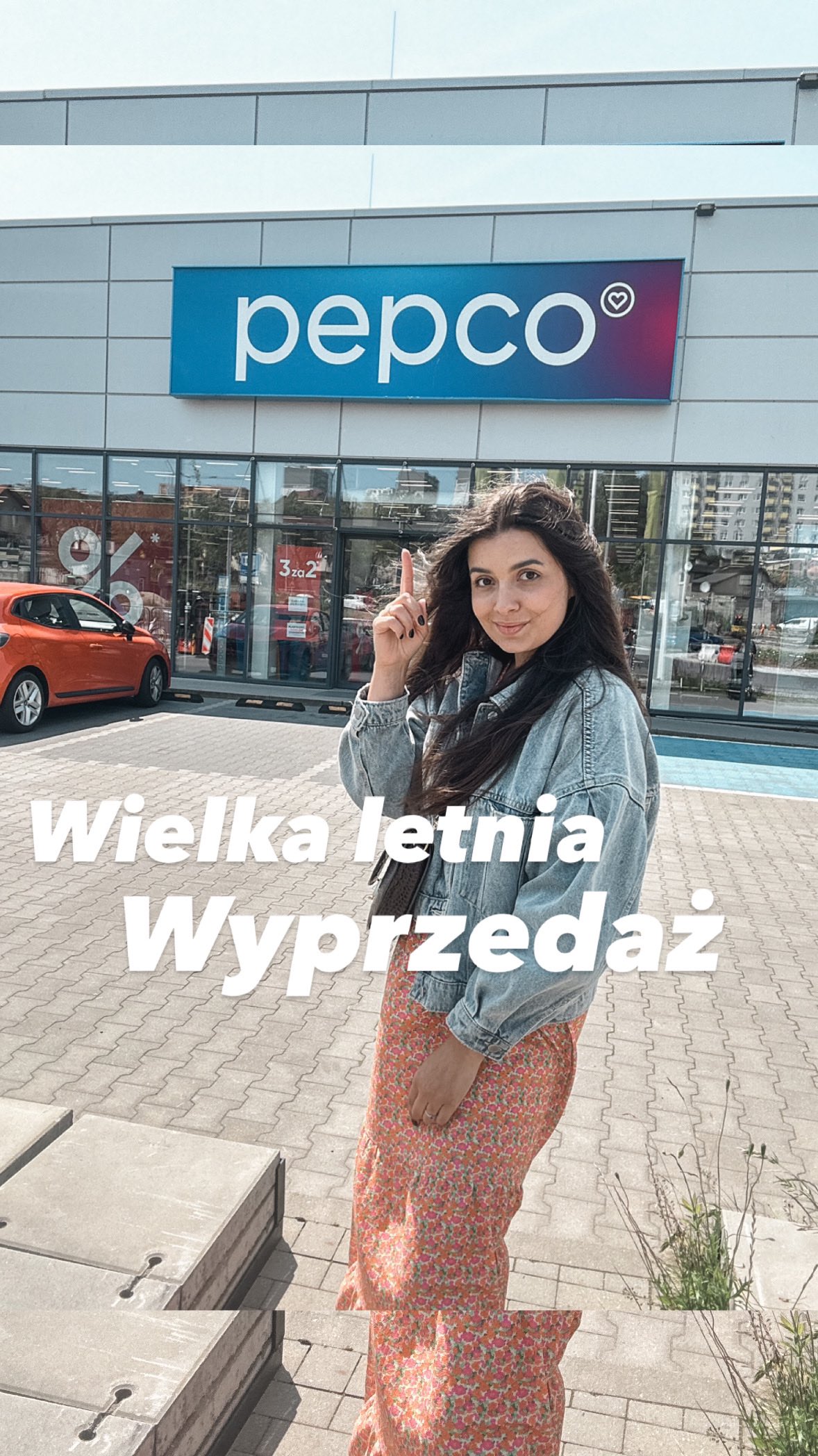 Instagram post by @zakazanab for Pepco. Caption reads: [współpraca reklamowa]

W @pepcopl ruszyła Wielka....