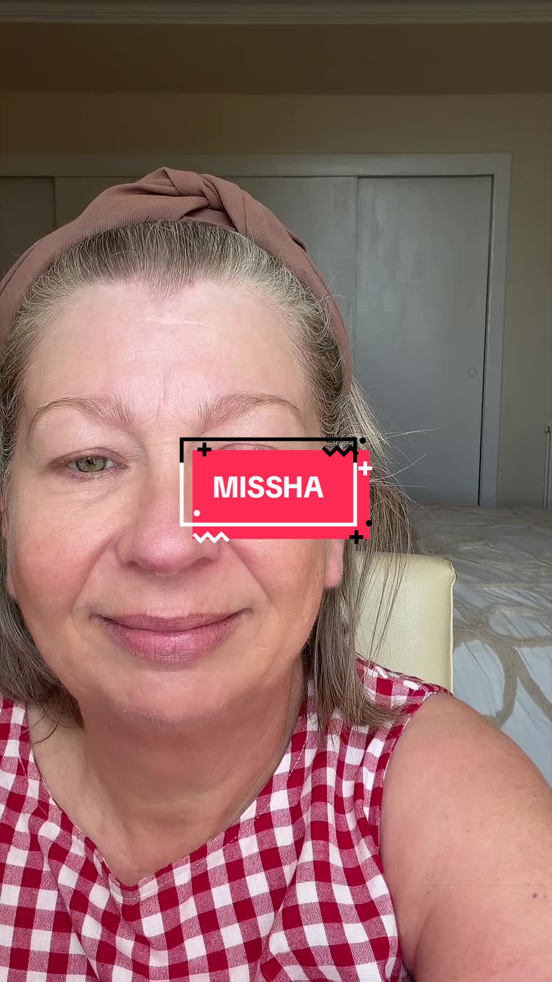 TikTok post by @suemc9 for Missha. Caption reads: [MISSHA Official] M Perfect Cover Serum BB Cream....