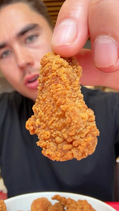 Instagram post by @nickmayorga for Jollibee US. Caption reads: [...] or #TeamMeal? #ad #JollibeeNuggets....