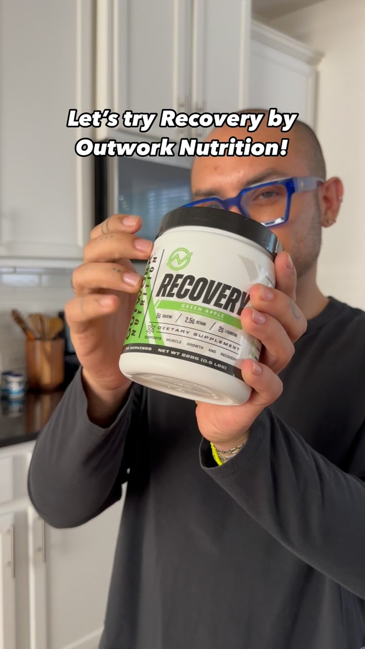 Instagram post by @arnoldaruelas for Outwork Nutrition. Caption reads: Recently, @outworknutritionofficial sent me their....