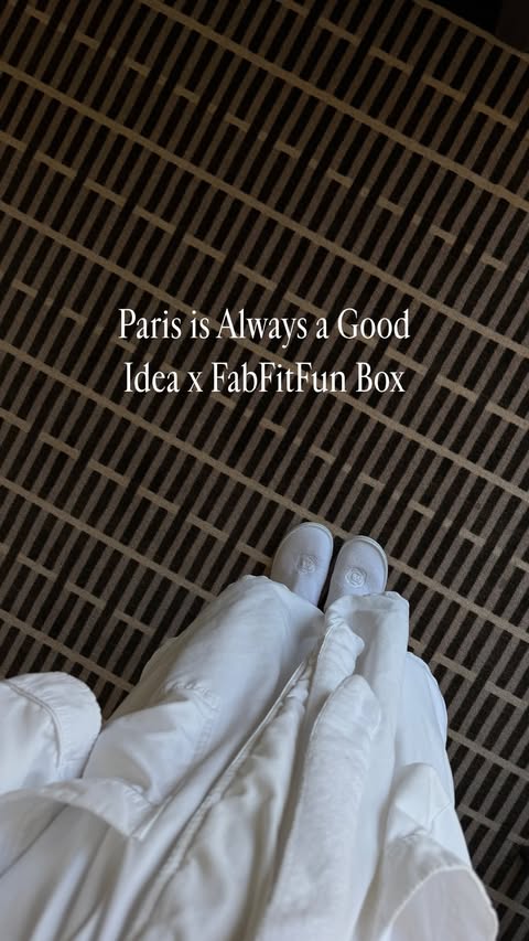 Instagram post by @hallmarkplus for FabFitFun. Caption reads: Your European escape in a box has arrived. We....