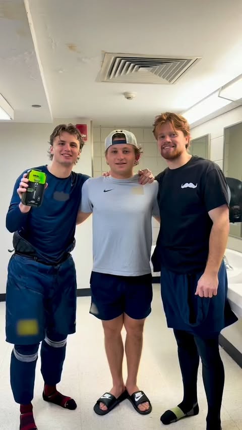 Instagram post by @luca.fantilli for Movember. Caption reads: Movember is here, and that means it’s time to....