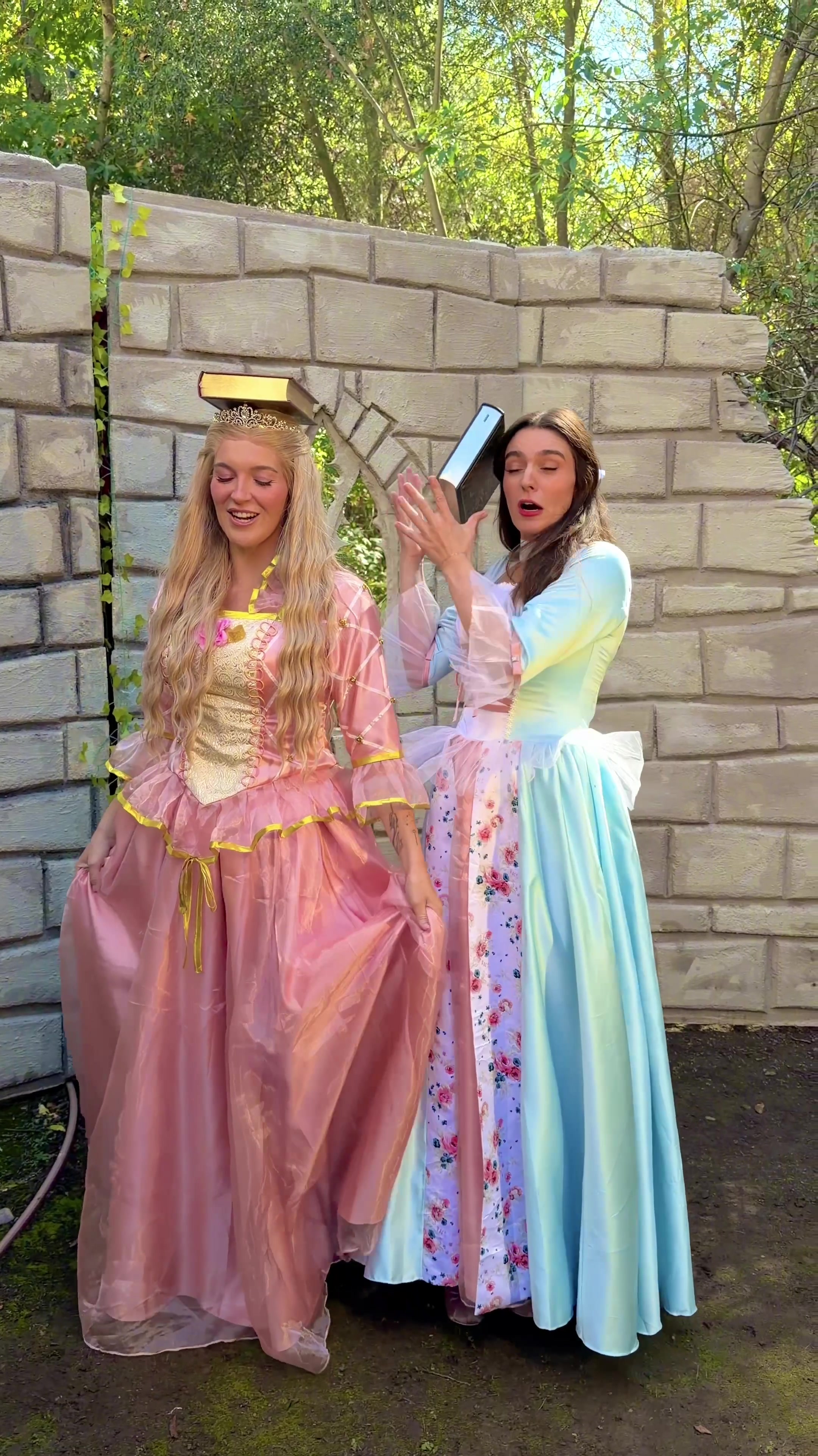 TikTok post by @tayamillerr for Barbie. Caption reads: childhood dreams are being fulfilled @barbie....