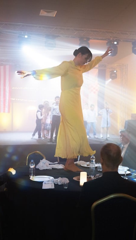 Instagram post by @antonetaalamatkusijanovic for Vimeo. Caption reads: [...] and femininity. Proud to call this one a....