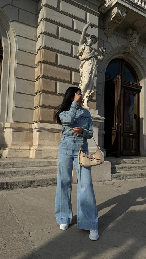 Instagram post by @bysofiaziani for Dosenbach. Caption reads: Sneakers & attitude avec les iconiques @dosenbach....