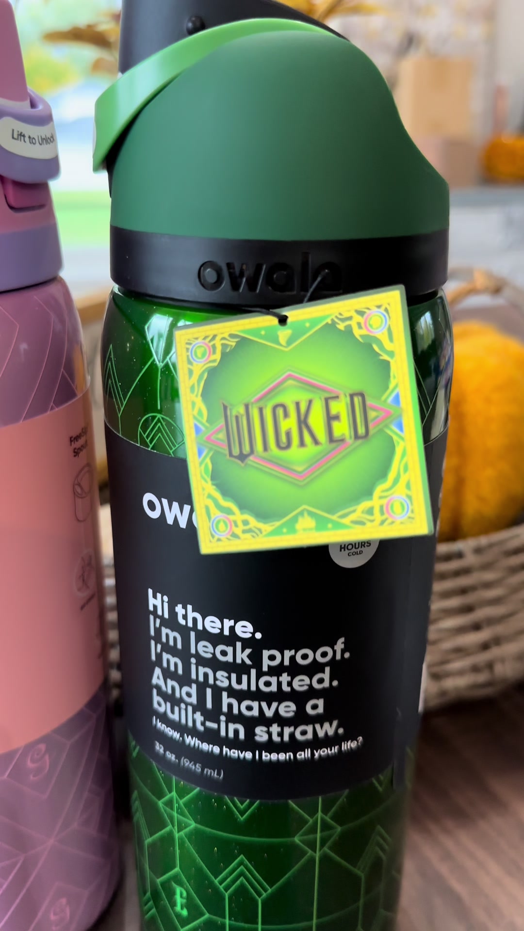 TikTok post by @jessicarae2.0 for Owala. Caption reads: Owala just released their WICKED [...].