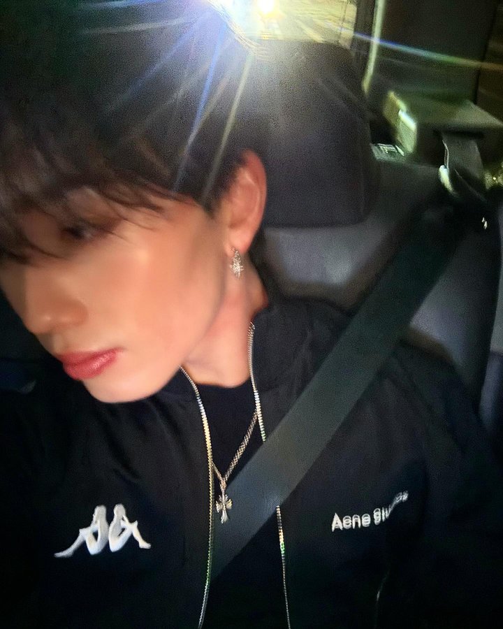 Instagram post by @masahiro_12.official for Acne Studios. Caption reads: @acnestudios × @kappa 
#AcneStudios #kappa.