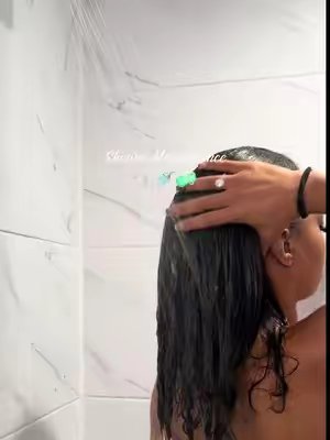 TikTok post by @itsadmire1 for BRMUD US. Caption reads: Shower time is my favorite 🥹💕 I’ve been using....