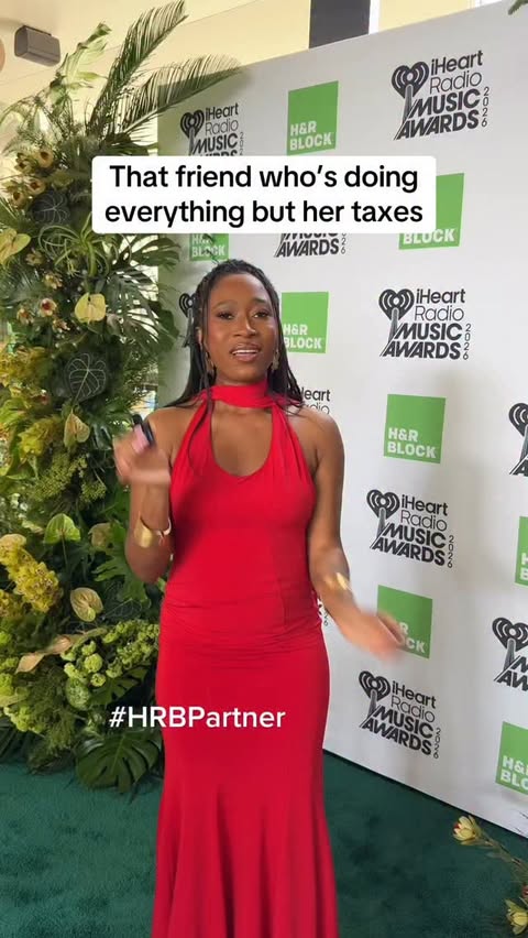 Instagram post by @yasmine_sahid for H&R Block. Caption reads: [...] understand what a write-off is. But @hrblock....