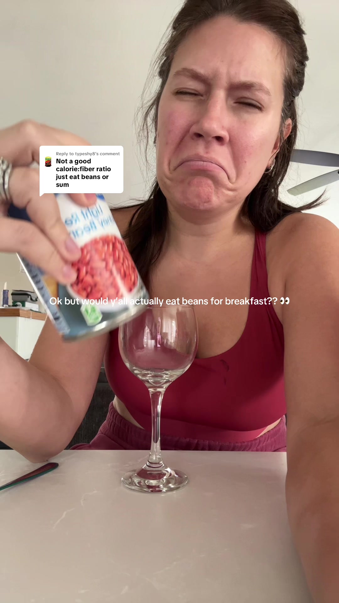 TikTok post by @mamabrandee for Magic Spoon. Caption reads: [...] #HealthySwaps #MagicSpoon #FiberAndProtein....