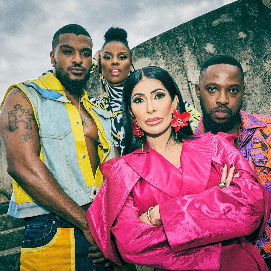 Instagram post by @sorishanaidoo for Showmax. Caption reads: [...] is how Africa showed up. 😎 #WatchShowmax.