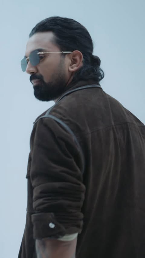 Instagram post by @klrahul for Police Lifestyle. Caption reads: [...] when the attitude speaks....