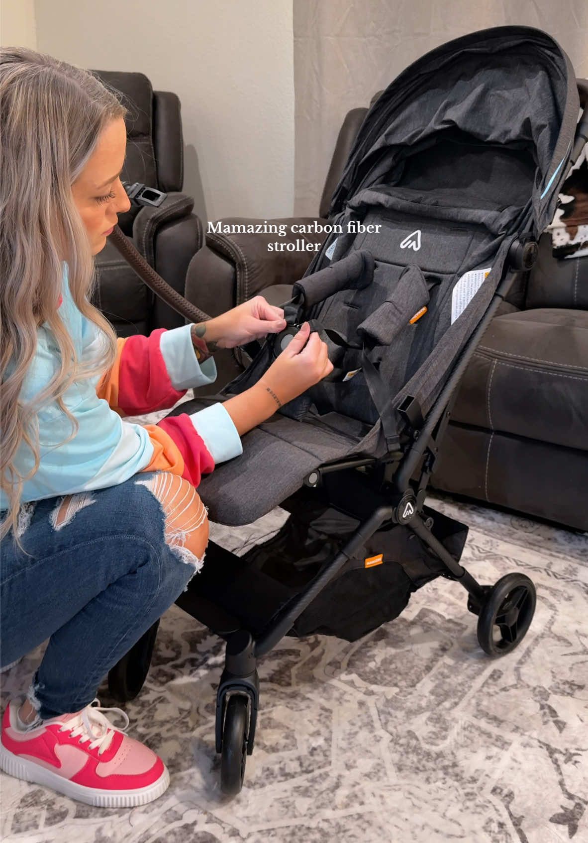 TikTok post by @sierragraham_7 for Mamazing. Caption reads: On sale right now!! 🤩 @Mamazing Global....