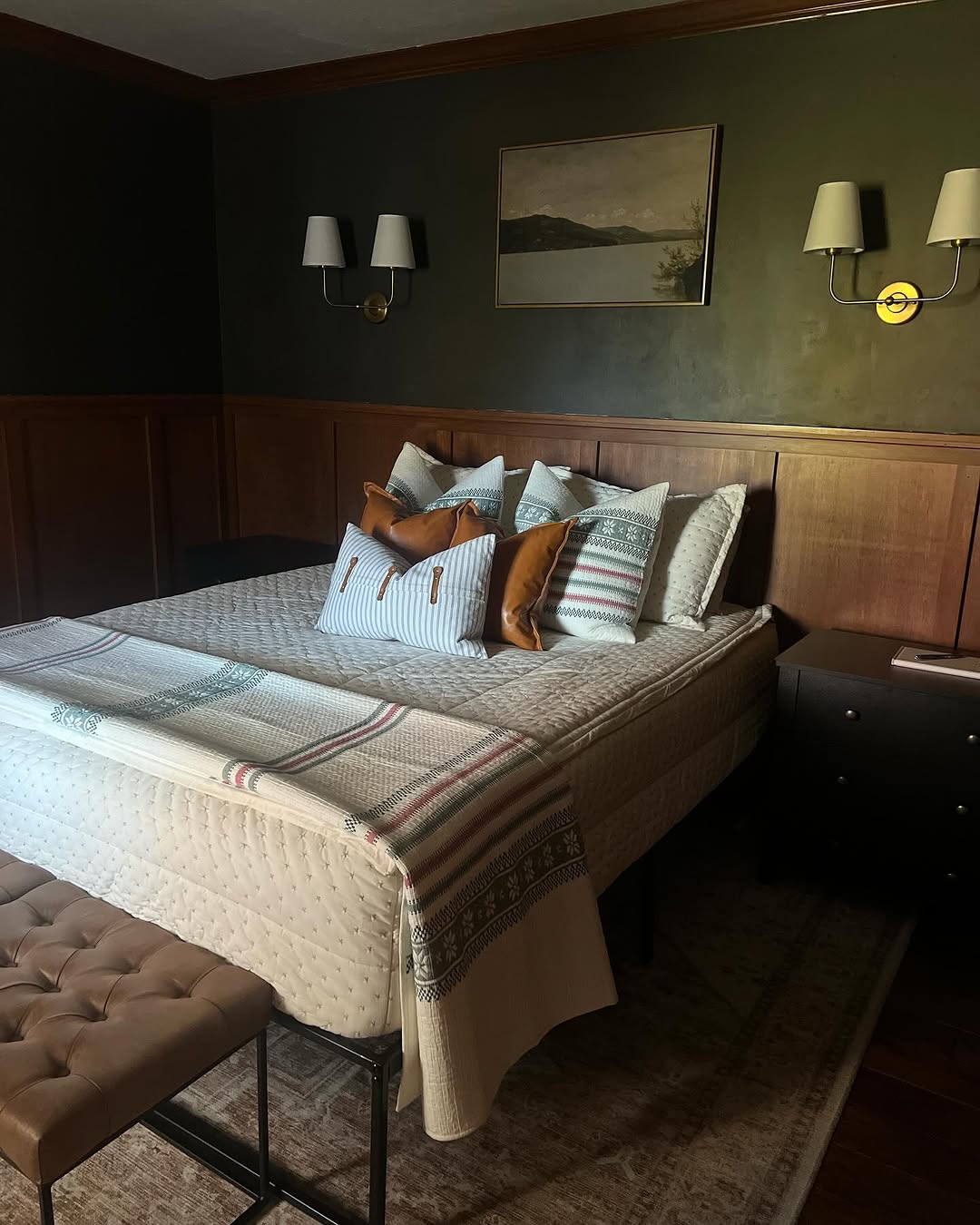 Instagram post by @wearedanandsam for Beddy's. Caption reads: Christmas is SLOWLY (thanks Dan 🙄🤣🙈) happening....