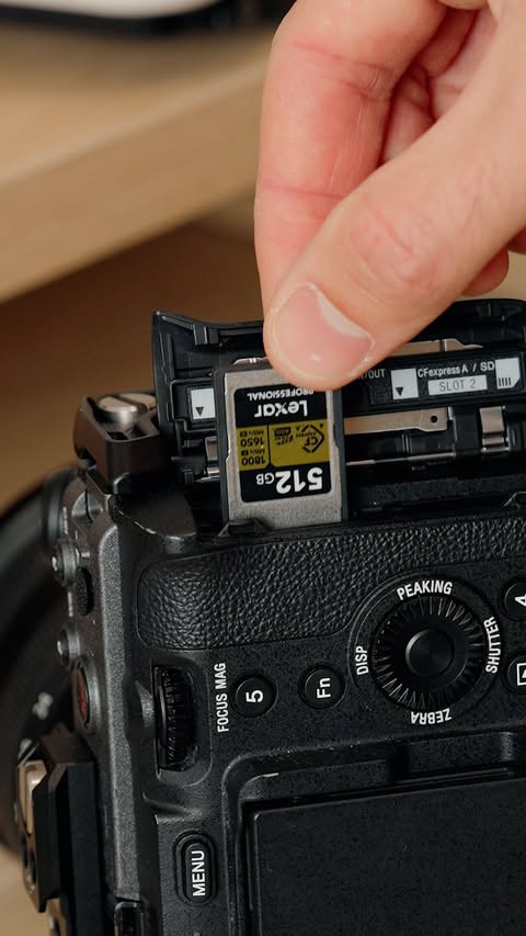 Instagram post by @kostasg95 for Lexar. Caption reads: [...] the best shot possible. The 512GB....