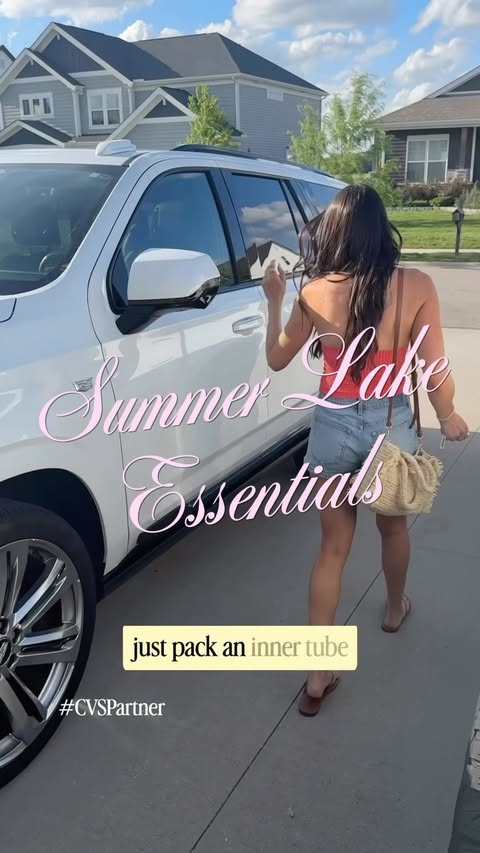Instagram post by @whereyourheartisnow for CVS Pharmacy. Caption reads: [...] up on all your summer essentials at....