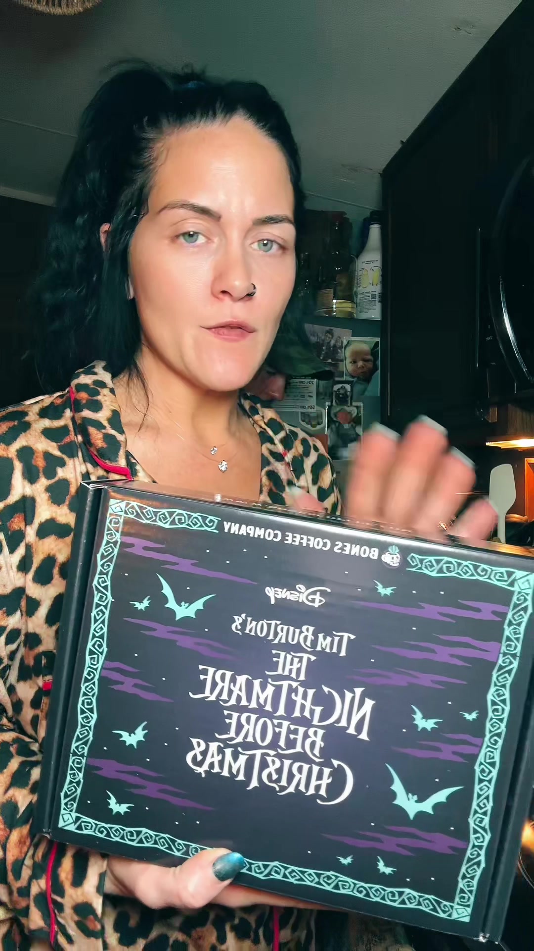 TikTok post by @ljsanders2021 for Bones Coffee Company. Caption reads: @Bones Coffee Company perfect start to your....