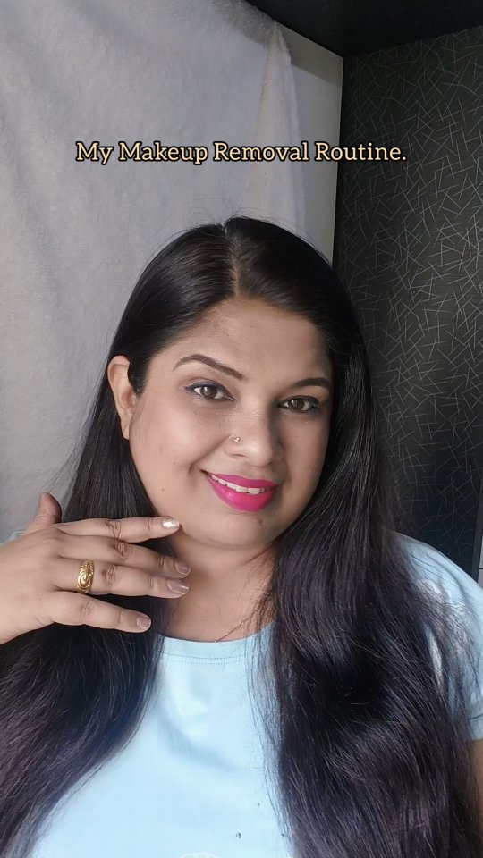 Instagram post by @sushma.s.tiwari for Organic Harvest. Caption reads: Remove makeup naturally and reveal smooth, soft....