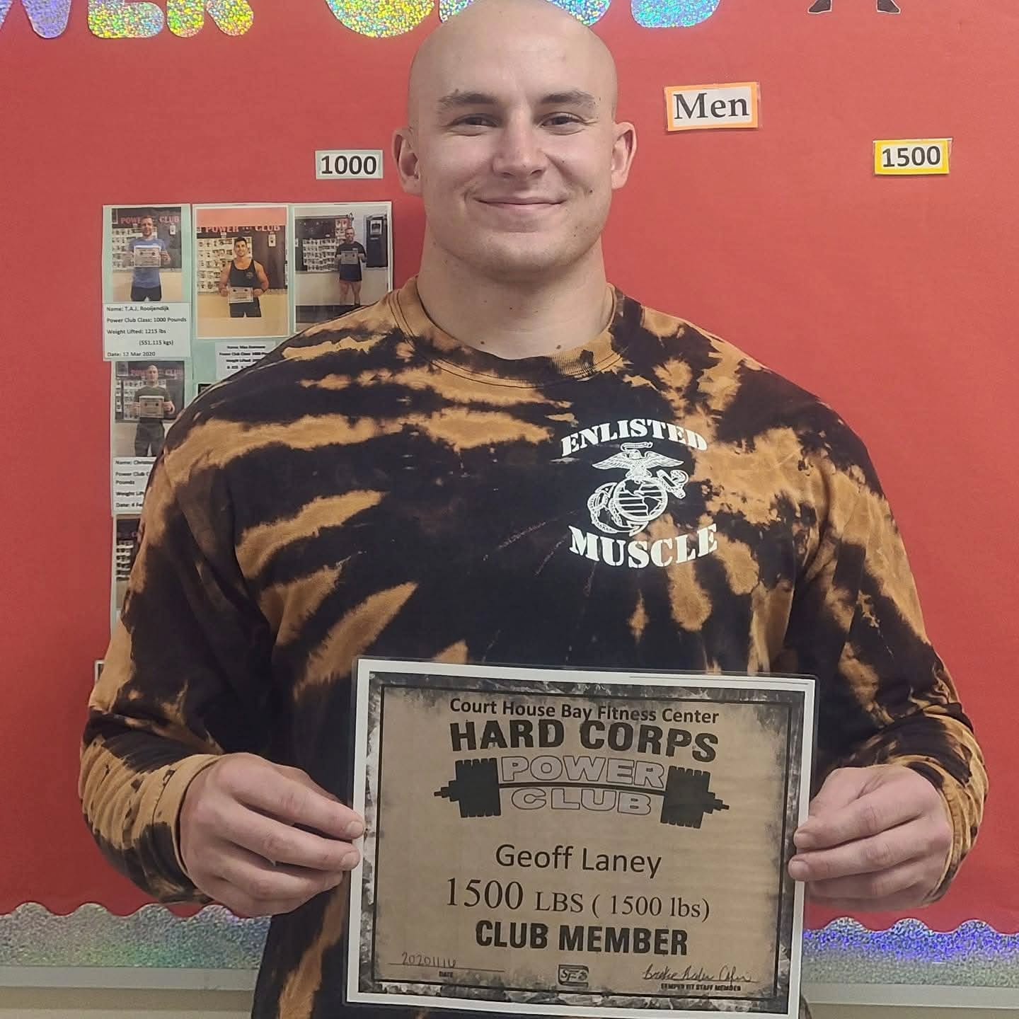 Instagram post by @geoff_laney for Pioneer Fit. Caption reads: From zero to hero. In October 2020, I registered....