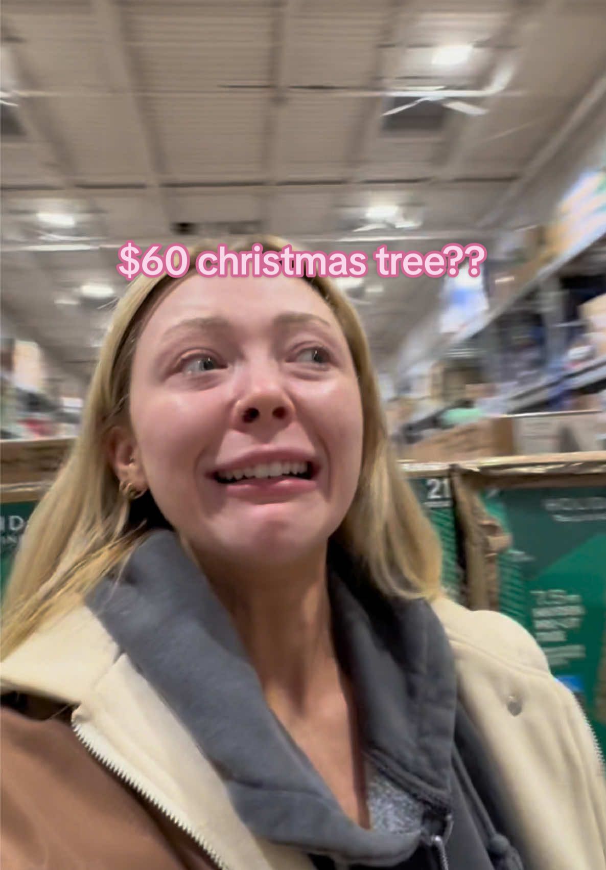 TikTok post by @__ericamerica for Lowe's. Caption reads: okay so i actually don’t know if this was on sale....