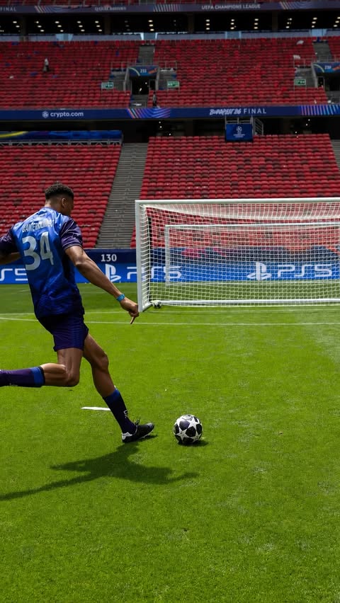 Instagram post by @giannis_an34 for PlayStation. Caption reads: Antetokounmpinho!!! 😂💯 @playstation #UCLFinal....