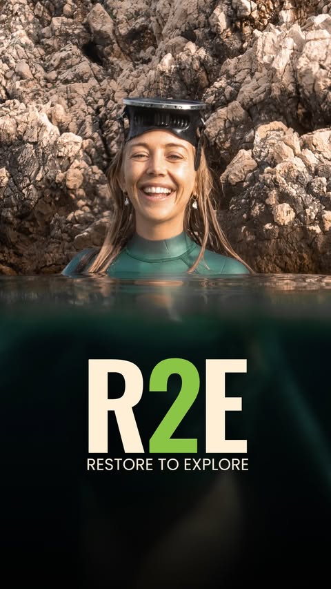 Instagram post by @tarakaterawson for The Foot Collective. Caption reads: Australian freediver @tarakaterawson hit 82 metres....