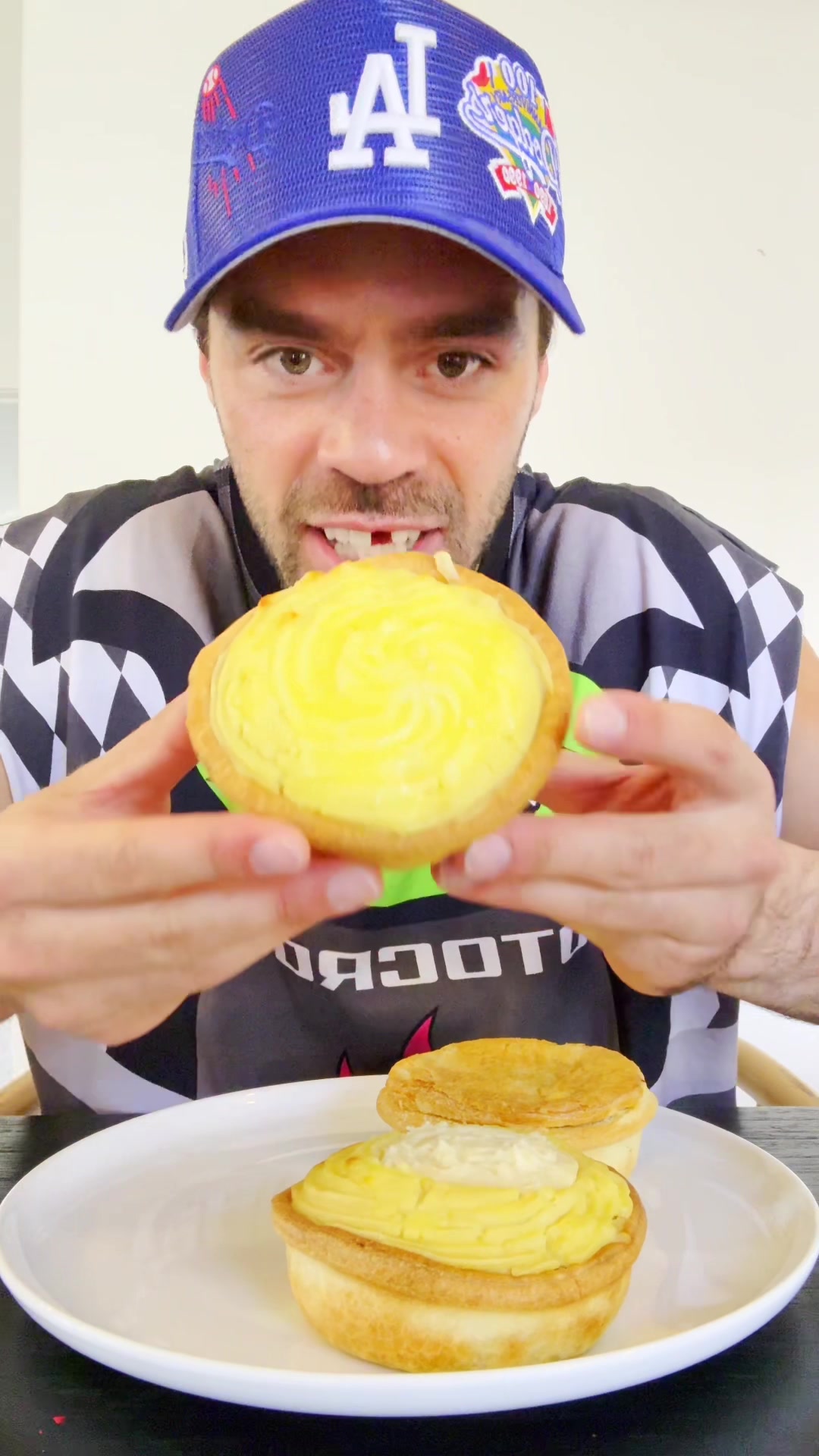 TikTok post by @jimijackson for Culture Kings. Caption reads: Whenever i travel the first thing i do when i get....